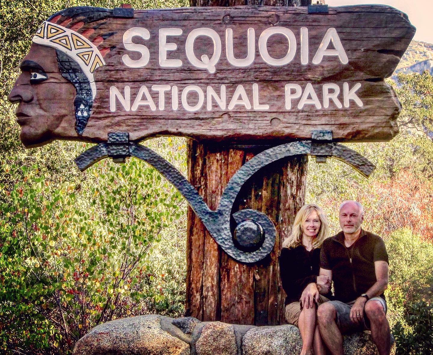 Do you take your picture in front of the park entrance signs? 

Every time we see people next to an entrance sign posing for a photo, it makes us smile, remembering all the park sign photos that we took with a timer and our camera balanced on a box of Cheez-Its. Aside from this Sequoia photo (our favorite park sign), the pictures are mostly crooked and out of focus, with at least one of us blinking, squinting or looking awkward. Nonetheless, they might just be our favorite photos from our journey to all the parks.

#nationalparkweek