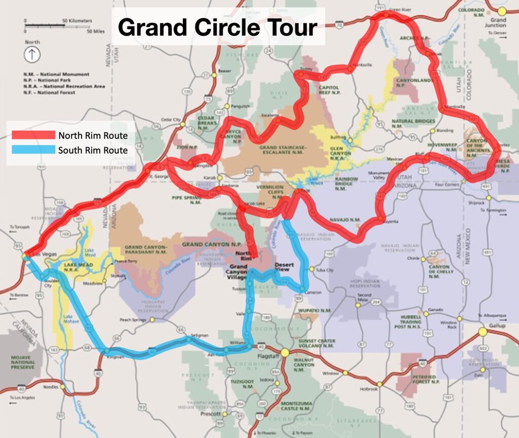 the grand circle tour
