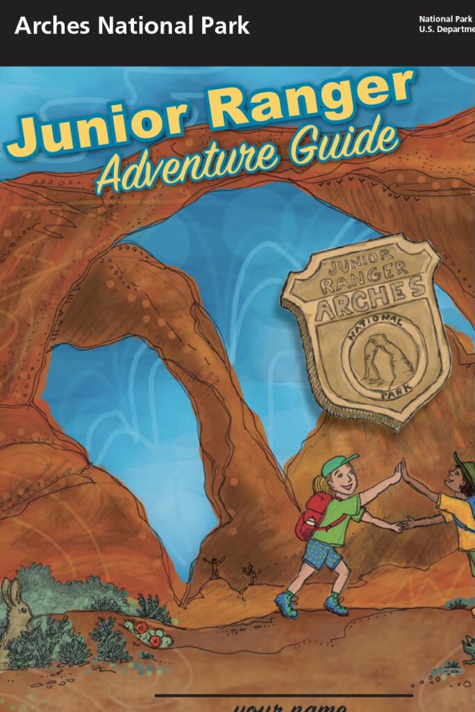 Arches National Park Junior Ranger Workbook 2025