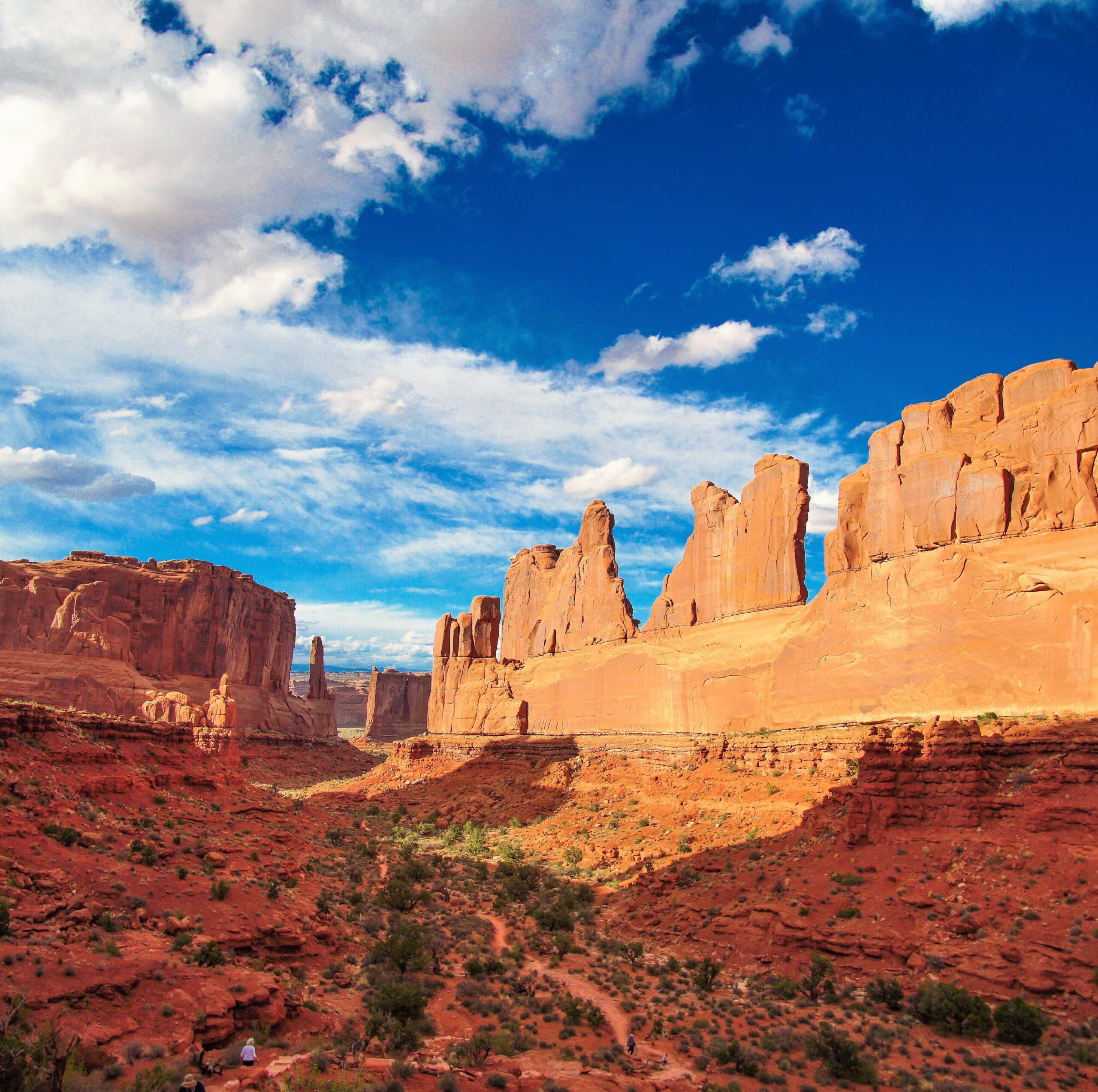 Park Avenue Trail in Arches National Park