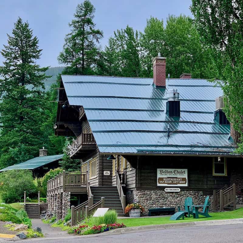The Belton Chalet near Glacier National Park
