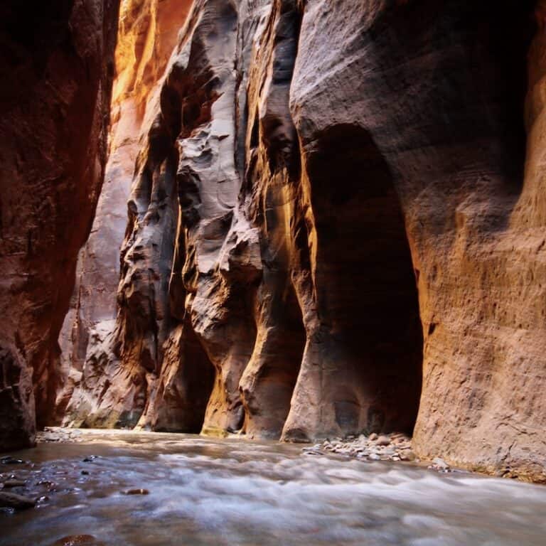 The Narrows in Zion National Park